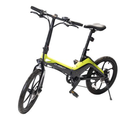 Bicicleta plegable onebot electrica verde